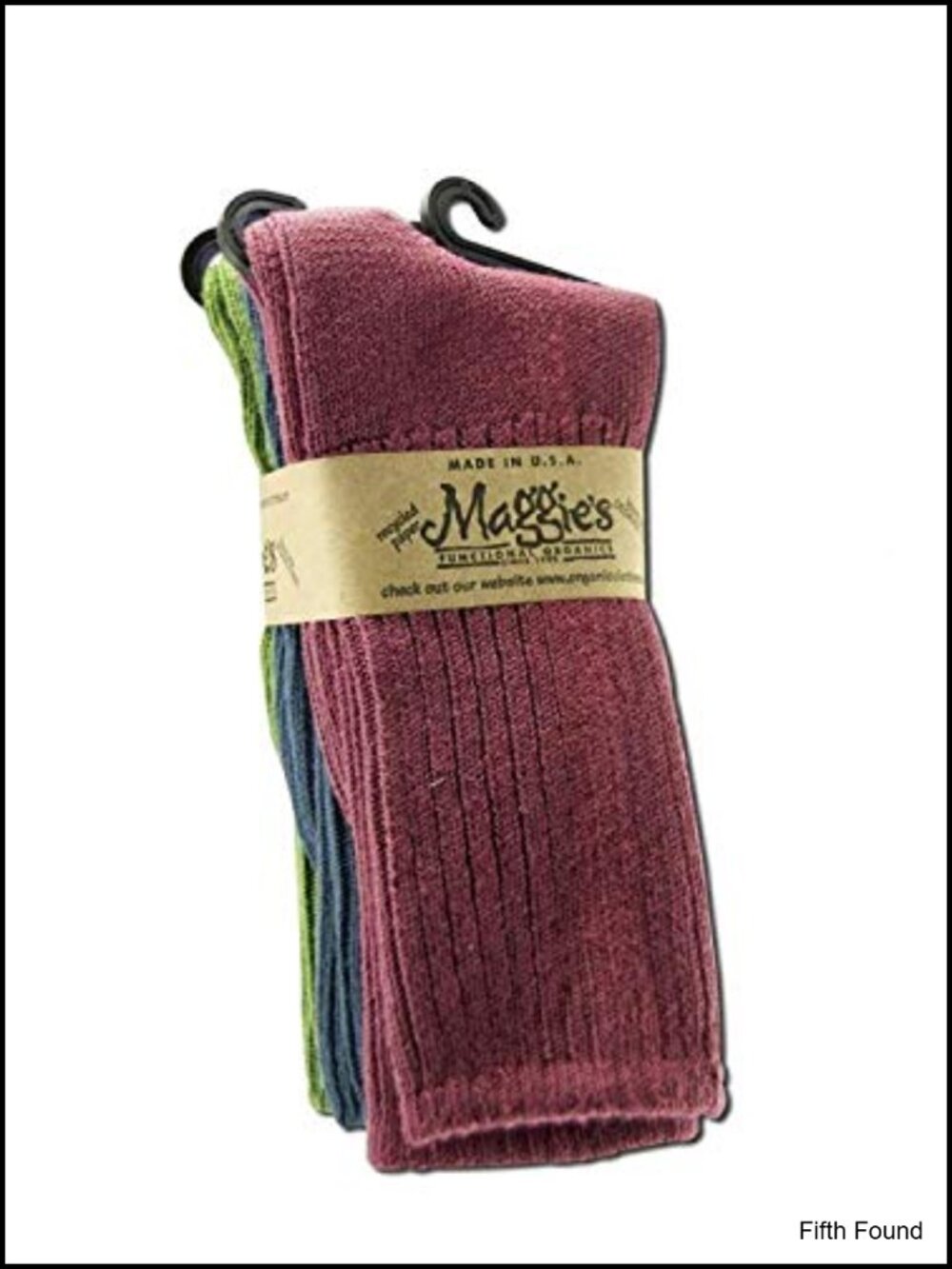 Organic Cotton Crew Socks 3 Pack Mid-Weight Calf Tube Socks